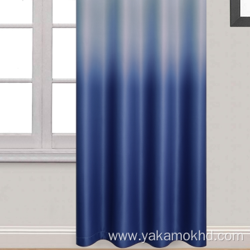 Blue Ombre Blackout Curtains